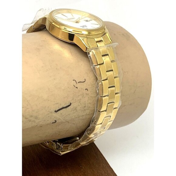 Citizen Women\'s Watch EU6072-56D Quartz White Dial Gold Stainless Steel 28mm main image 9